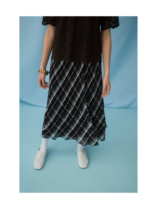 Vila - Vidaliana Kika Midi Plisse svārki - BLACK BEAUTY AOP:KIKA | Stockmann - photo 6