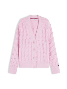 Tommy Hilfiger - Cable adīta jaka - TOL CLASSIC PINK | Stockmann