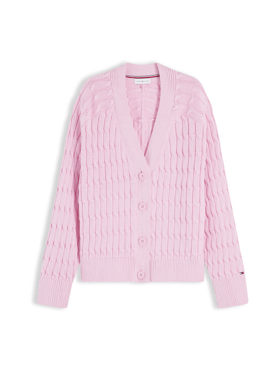 Tommy Hilfiger - Cable adīta jaka - TOL CLASSIC PINK | Stockmann - photo 1