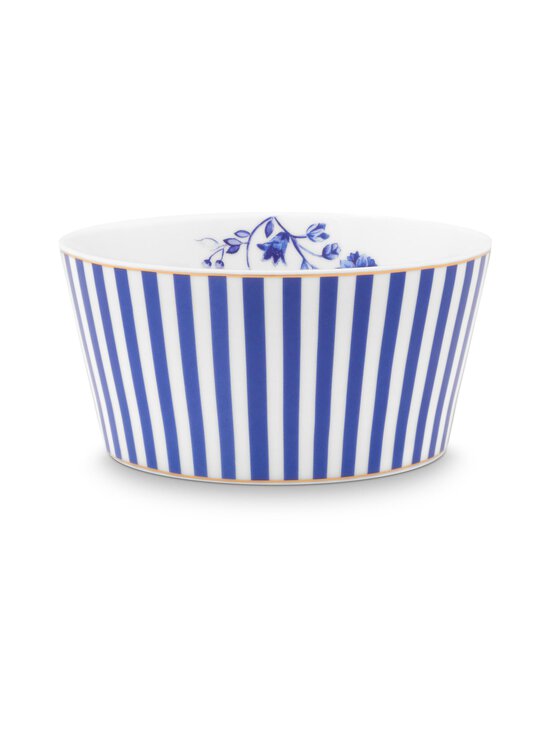 PIP Studio - Royal Stripes -posliinikulho 12 cm - BLUE / WHITE | Stockmann - photo 1