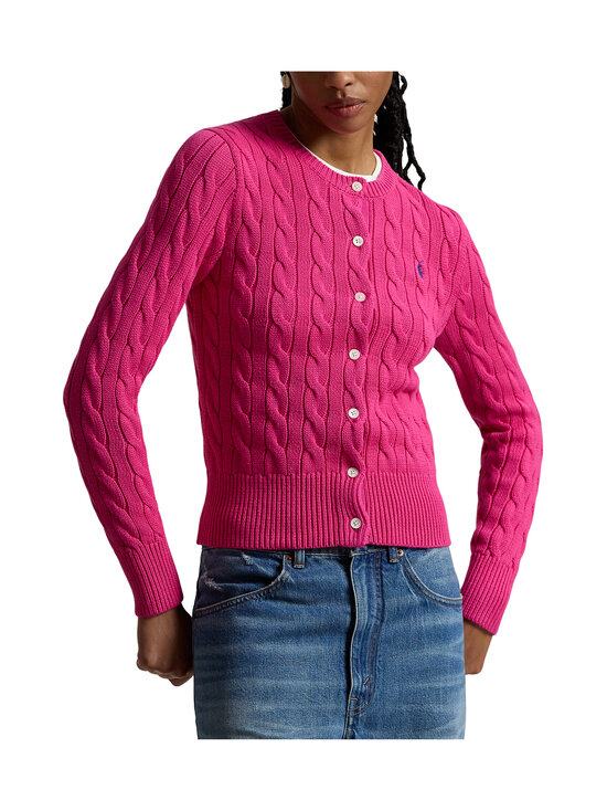 Polo Ralph Lauren - Palmikkoneuletakki - ACCENT PINK | Stockmann - photo 2