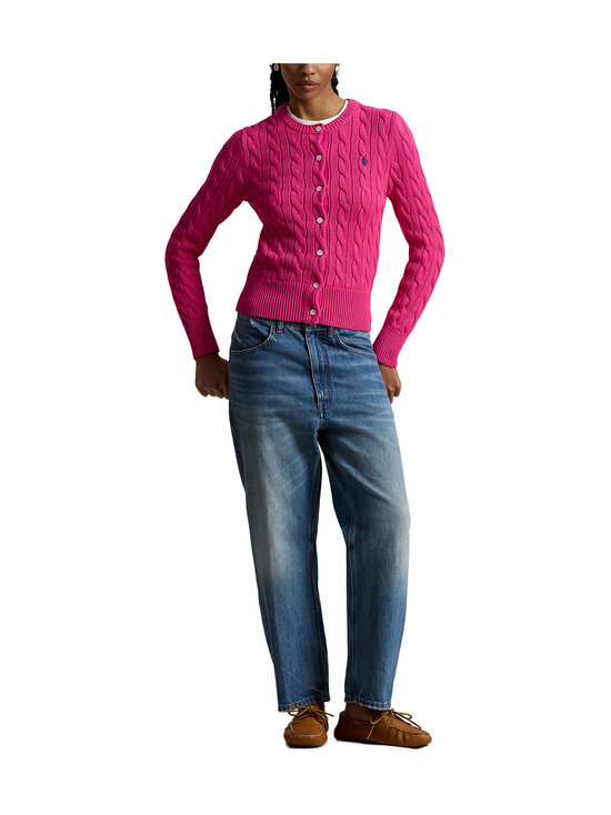 Polo Ralph Lauren - Palmikkoneuletakki - ACCENT PINK | Stockmann - photo 4