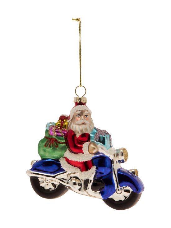 Jõulukaunistus Motorcycle Santa