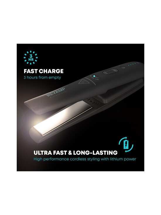 Revamp - Straightener Liberate Ceramic -johdoton suoristusrauta - BLACK - photo 2 Revamp - Straightener Liberate Ceramic -johdoton suoristusrauta - BLACK | Stockmann - photo 2