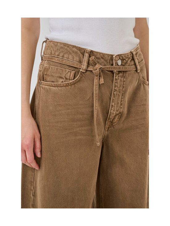 MY ESSENTIAL WARDROBE - MWKaro Mid X-Wide -farkut - 130 TOBACCO BROWN WASHED | Stockmann - photo 4