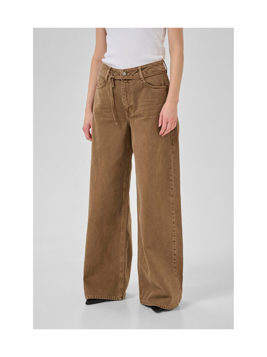 MY ESSENTIAL WARDROBE - MWKaro Mid X-Wide -farkut - 130 TOBACCO BROWN WASHED | Stockmann - photo 8