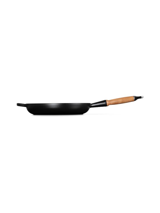 Le Creuset - Le Creuset Signature- paistinpannu puukahvalla ø 28 cm - BLACK | Stockmann - photo 3