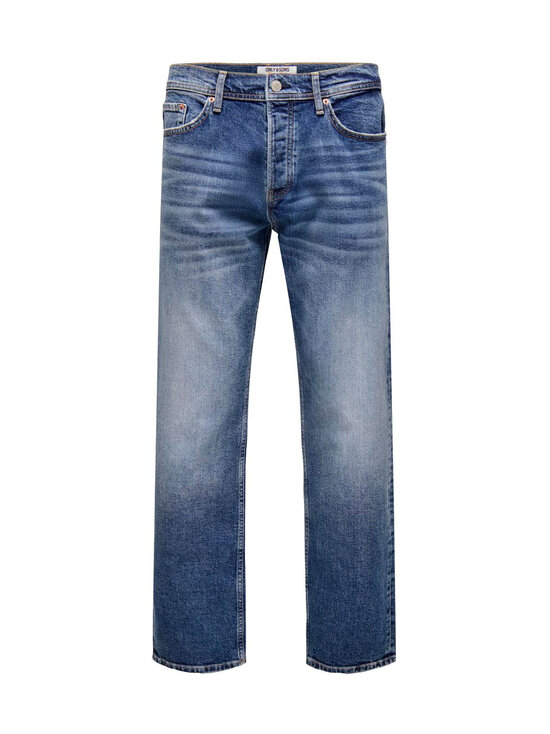 Only & Sons - Teksapüksid OnsEdg Performance - DARK MEDIUM BLUE DENIM | Stockmann - photo 1