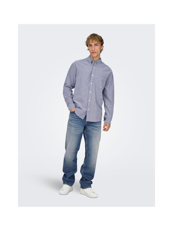 Only & Sons - Teksapüksid OnsEdg Performance - DARK MEDIUM BLUE DENIM | Stockmann - photo 3