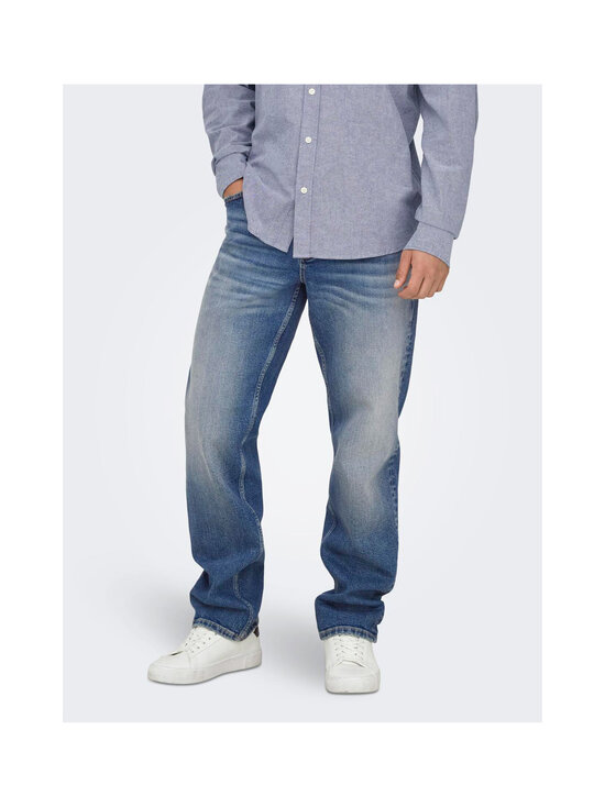 Only & Sons - Teksapüksid OnsEdg Performance - DARK MEDIUM BLUE DENIM | Stockmann - photo 5