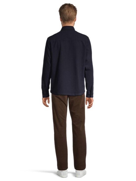 ESSENTIALS by Stockmann - Naveen Woolmix -päällyspaita - MIDNIGHT BLUE | Stockmann - photo 2