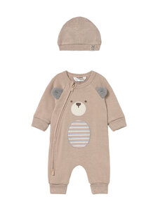 Mayoral - Convertible Foot Romper -puku - 95 H. MOCHA | Stockmann