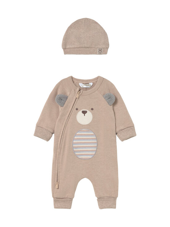 Mayoral - Convertible Foot Romper -puku - 95 H. MOCHA | Stockmann - photo 1