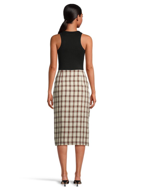 Róhe - Draped Check -pellavahame - 641_547 RED TABLE CHECK | Stockmann - photo 4