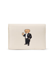 Polo Ralph Lauren - Bear Flap Small -korttikotelo - 001 IVORY | Stockmann