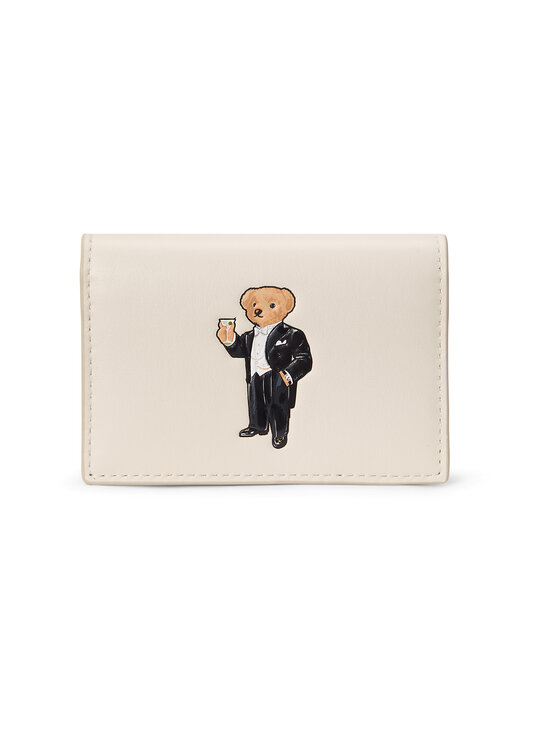 Polo Ralph Lauren - Bear Flap Small -korttikotelo - 001 IVORY | Stockmann - photo 1