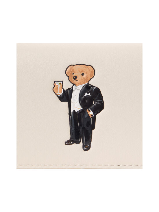 Polo Ralph Lauren - Bear Flap Small -korttikotelo - 001 IVORY | Stockmann - photo 4