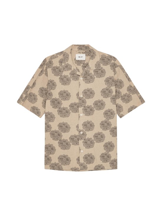 NN.07 - Ole Resort Relaxed Fit -pellavasekoitepaita - 31 OATMEAL | Stockmann - photo 1