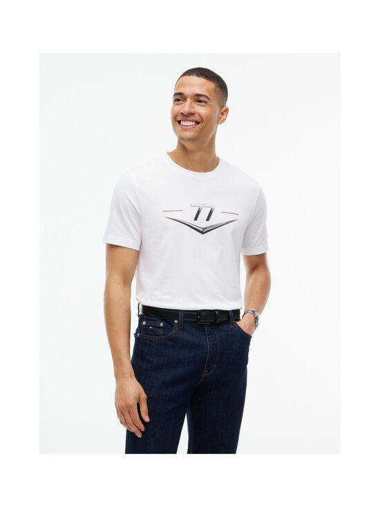 Tommy Hilfiger - T-särk Drivers Chevron - YBR WHITE | Stockmann - photo 3