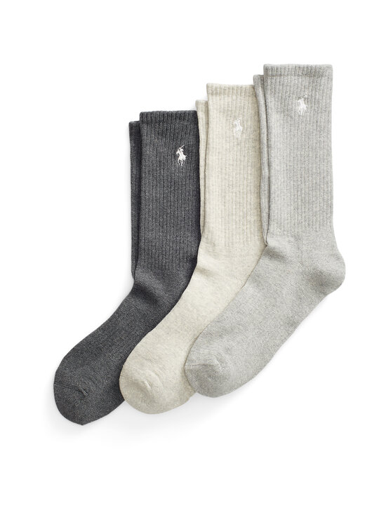 Polo Ralph Lauren - Tnal Color Crew -sukat 3-pack - 3PK AND HTR/LT SP HTR/CHC HTR | Stockmann - photo 1
