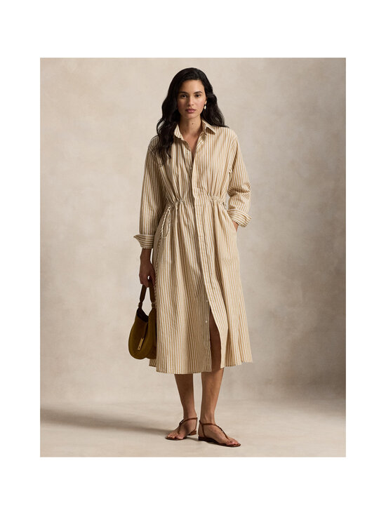 Polo Ralph Lauren - Svītraina kreklkleita - CLASSIC CAMEL/WHITE | Stockmann - photo 2