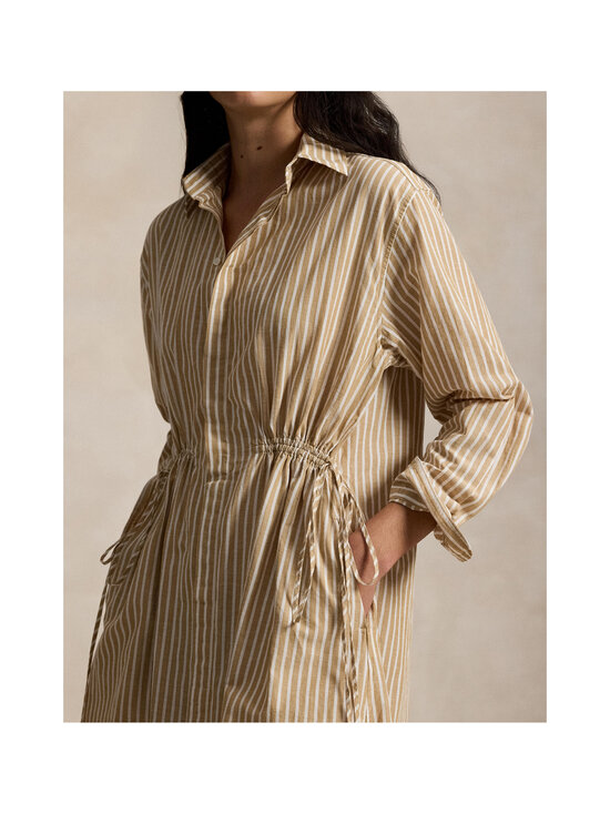 Polo Ralph Lauren - Svītraina kreklkleita - CLASSIC CAMEL/WHITE | Stockmann - photo 3