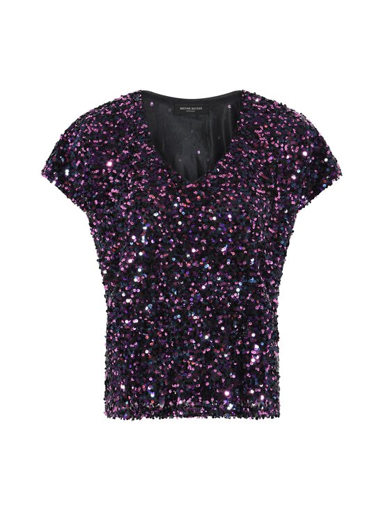 BRUUNS BAZAAR - Aureabbmarlee-paljettipusero - AUBERGINE | Stockmann - photo 1
