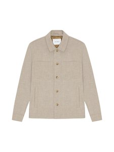 Les Deux - Särkjakk Mini Check Hybrid - 866 BUNGEE CORD BROWN | Stockmann