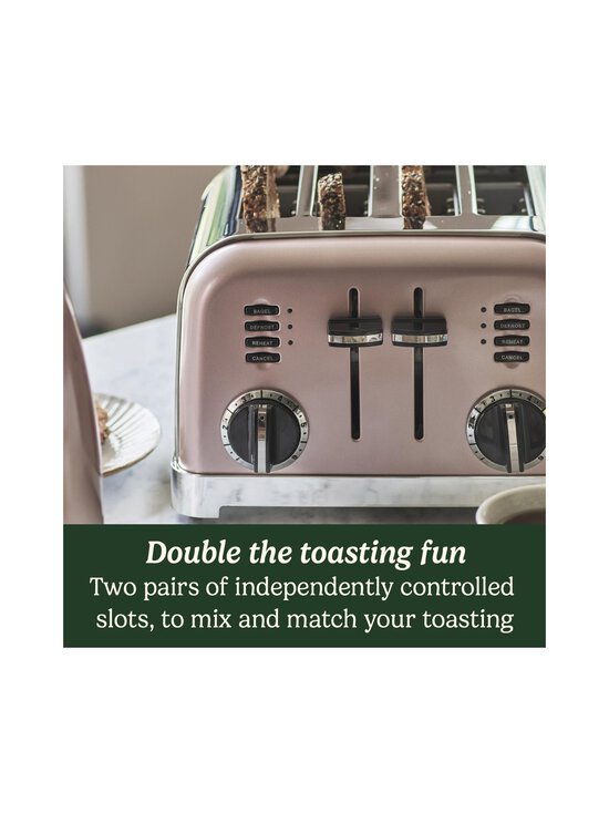 Cuisinart - 4 Slice Toaster -leivänpaahdin - PINK - photo 4 Cuisinart - 4 Slice Toaster -leivänpaahdin - PINK | Stockmann - photo 4