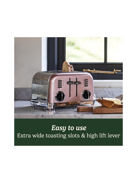 Cuisinart - 4 Slice Toaster -leivänpaahdin - PINK - photo 6 Cuisinart - 4 Slice Toaster -leivänpaahdin - PINK | Stockmann - photo 6