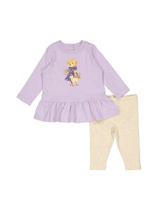 Polo Ralph Lauren - Trikotāžas komplekts - SPRING IRIS/OATMEAL HTHR Polo Ralph Lauren - Trikotāžas komplekts - SPRING IRIS/OATMEAL HTHR | Stockmann