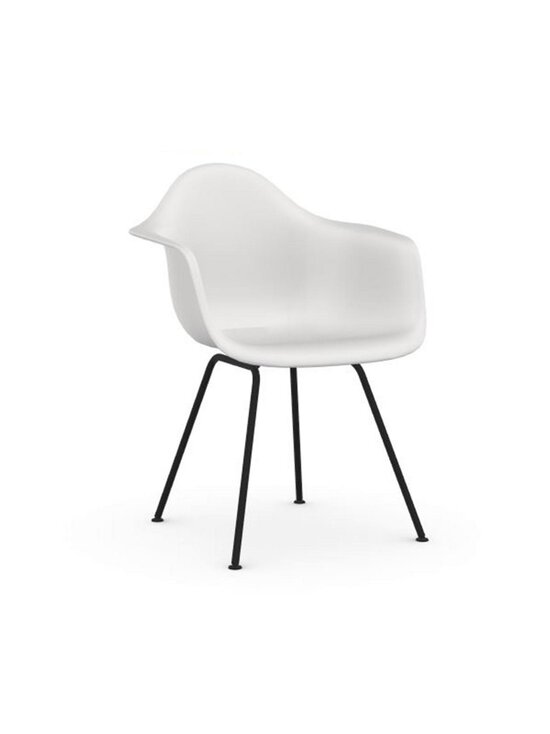 Vitra - Eames DAX RE -tuoli käsinojilla cotton white/musta - WHITE | Stockmann - photo 1