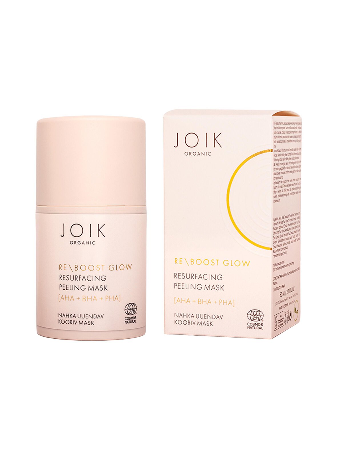 Joik Re-boost glow resurfacing peeling mask -kuoriva kasvonaamio