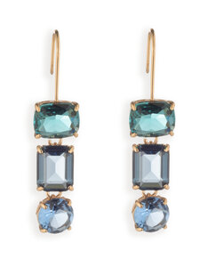 Lauren Ralph Lauren - Rosalina Stone Triple Drop -korvakorut - GLD/ BLUE | Stockmann