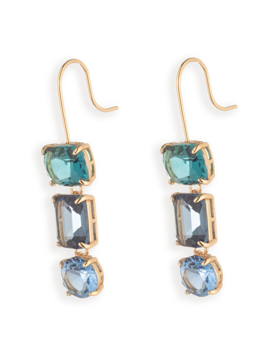 Lauren Ralph Lauren - Rosalina Stone Triple Drop -korvakorut - GLD/ BLUE | Stockmann - photo 2