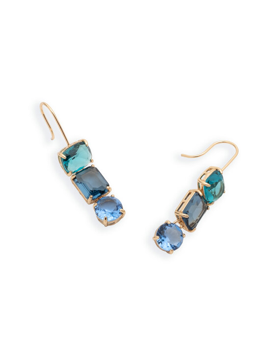 Lauren Ralph Lauren - Rosalina Stone Triple Drop -korvakorut - GLD/ BLUE | Stockmann - photo 3