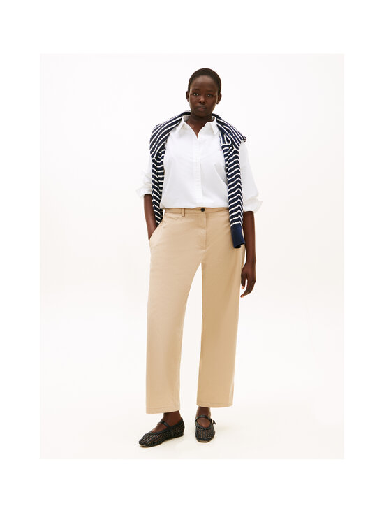 Tommy Hilfiger Curve - Püksid Slim Straight - AEG BEIGE | Stockmann - photo 2