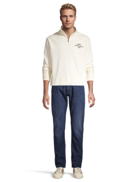 GANT - Graphic Half Zip -huppari - 130 CREAM | Stockmann - photo 2