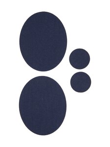 Vaatelaastari FabPatch - Merino-tekstiilin korjauslaastari - NAVY BLUE | Stockmann
