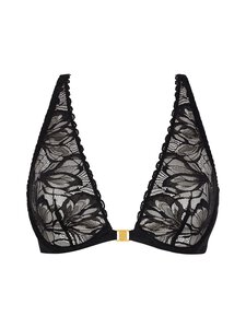 Aubade - After Hours Ultra Plunge Triangle -rintaliivit - BLACK | Stockmann