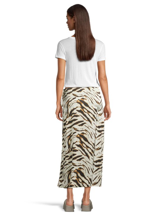 Ganni - Shibori Organza Printed Stretch -satiinihame - ZZ7 SEEDLING | Stockmann - photo 4