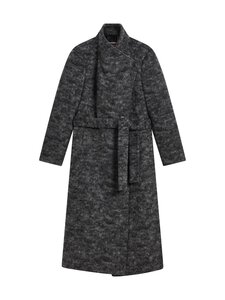 Ted Baker London - Orastaa Long -kangastakki - DK-GREY | Stockmann