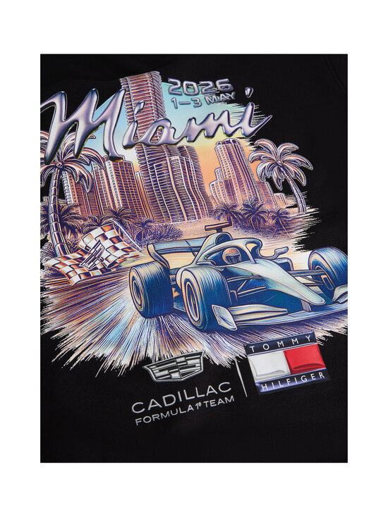 Tommy Hilfiger - TH x CF1 Miami Graphic džemperis ar kapuci - BDS BLACK | Stockmann - photo 10