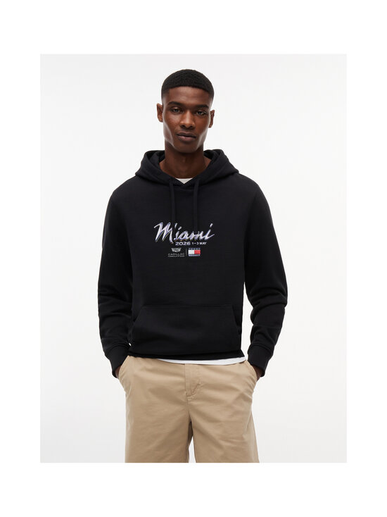 Tommy Hilfiger - TH x CF1 Miami Graphic džemperis ar kapuci - BDS BLACK | Stockmann - photo 2