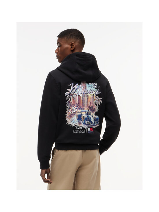 Tommy Hilfiger - TH x CF1 Miami Graphic džemperis ar kapuci - BDS BLACK | Stockmann - photo 3