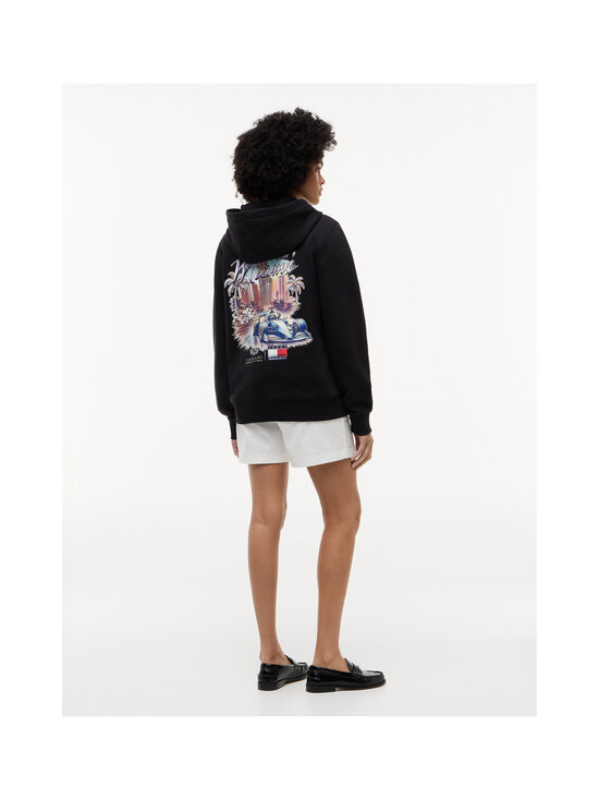 Tommy Hilfiger - TH x CF1 Miami Graphic džemperis ar kapuci - BDS BLACK | Stockmann - photo 6