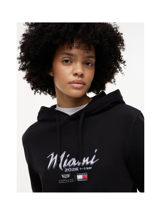 Tommy Hilfiger - TH x CF1 Miami Graphic džemperis ar kapuci - BDS BLACK | Stockmann - photo 8