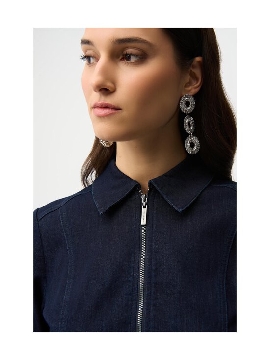 Joseph Ribkoff - Teksakleit Denim Dress With Half Zip - 3302 DARK DENIM BLUE | Stockmann - photo 5