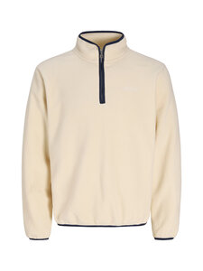 Jack & Jones - Jorfrederiksberg Fleece Quarter Zip džemperis - ANTIQUE WHITE | Stockmann