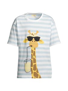Bogi - Mort Giraff t-paita - SKY RIDE BLUE/WHITE STRIPE | Stockmann